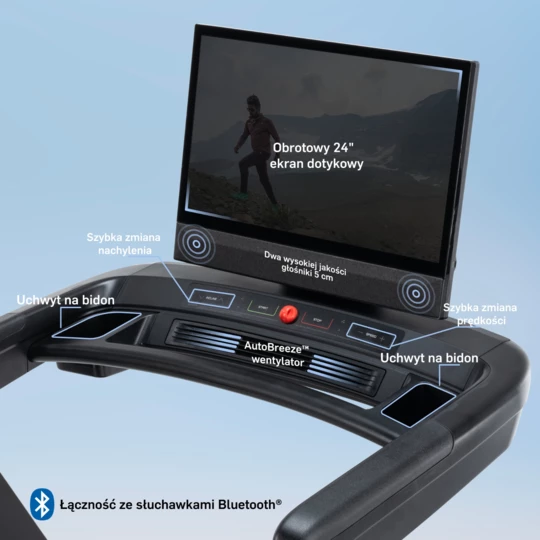 NORDICTRACK BIEŻNIA ELEKTRYCZNA COMMERCIAL 2450