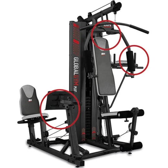 Atlas Global Gym Plus Black G152B
