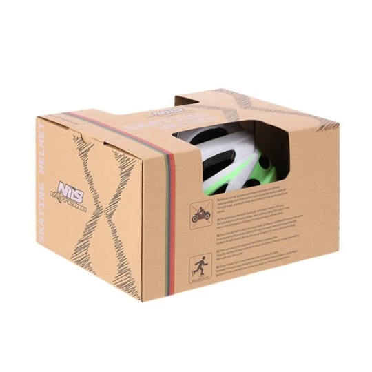 MTW210 SZARO-ZIELONY ROZM. L (59-65CM) KASK NILS EXTREME (16-70-135)