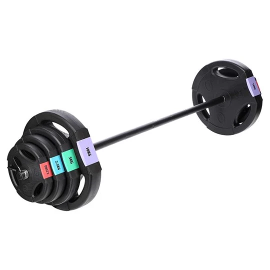 SGSP60 SET (3 CZĘŚCI) SZTANGA I SZTANGIELKI KOMPOZYT 62 KG HMS (17-57-026)