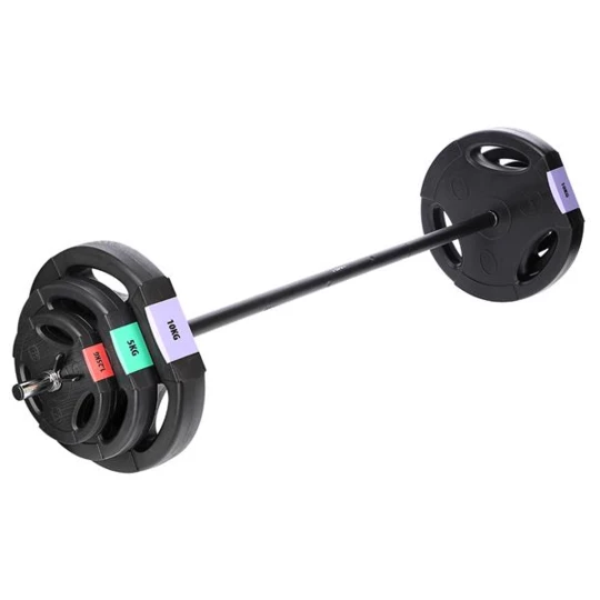SGSP60 SET (3 CZĘŚCI) SZTANGA I SZTANGIELKI KOMPOZYT 62 KG HMS (17-57-026)
