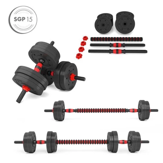SGP15 SZTANGIELKI-SZTANGA KOMPOZYT 15 KG HMS (17-57-034)