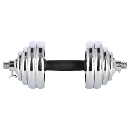 STC30 SZTANGIELKI-SZTANGA W WALIZCE CHROM 2x15KG HMS (17-59-113)