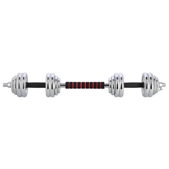 STC30 SZTANGIELKI-SZTANGA W WALIZCE CHROM 2x15KG HMS (17-59-113)