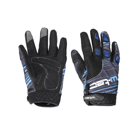 Rękawice motocyklowe W-TEC Heralt - Kolor Niebieski, Rozmiar L